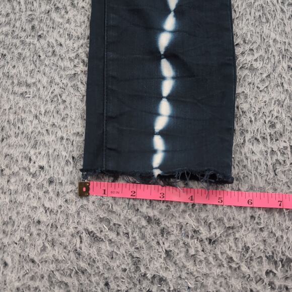 Driftwood Jeans Women 27x28 Blue Jackie High Rise Skinny Dark Casual Stretch - Picture 8 of 9